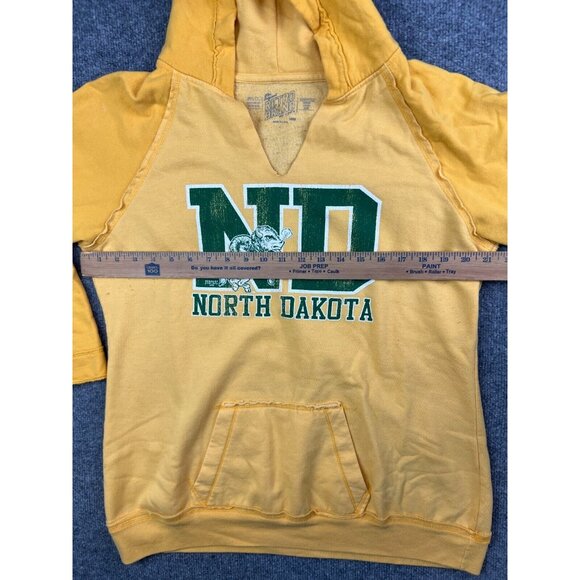 The Retro Brand North Dakota State University Hoodie Adult Large Yellow Bison - Picture 4 of 7
